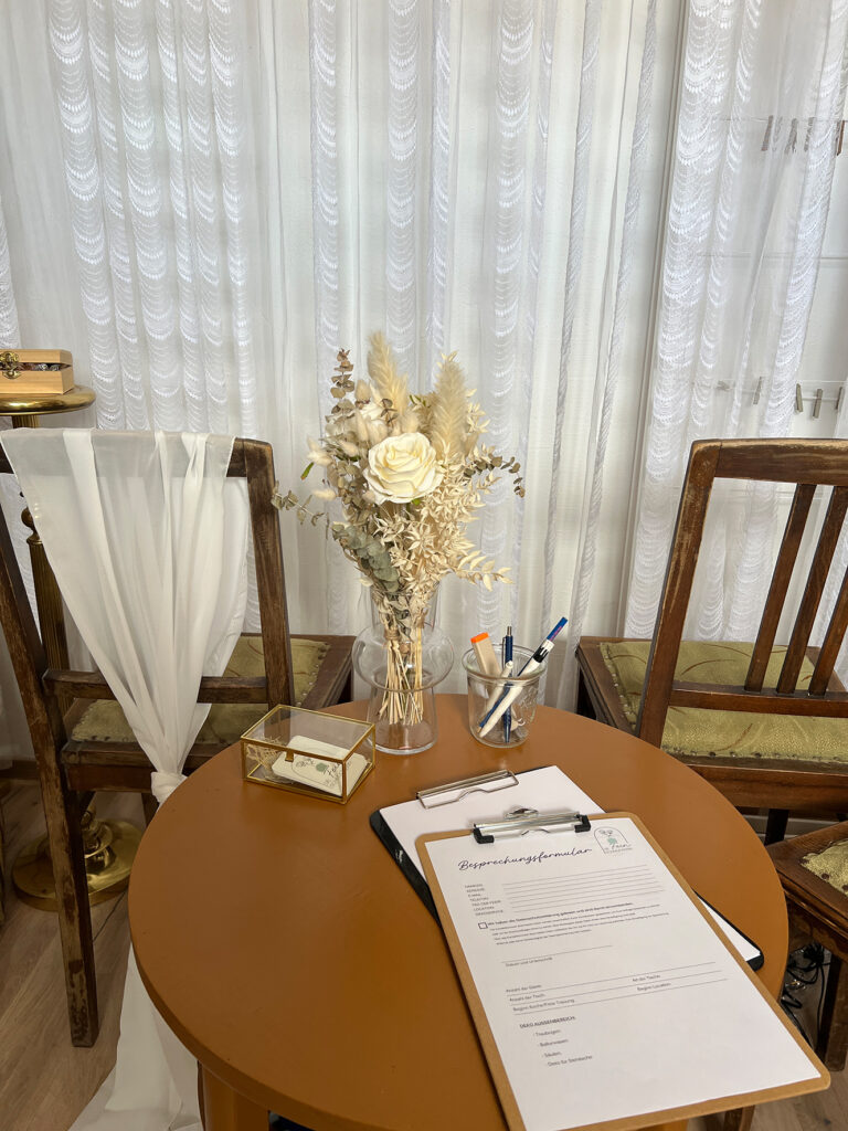 Showroom Hochzeitsdekoration